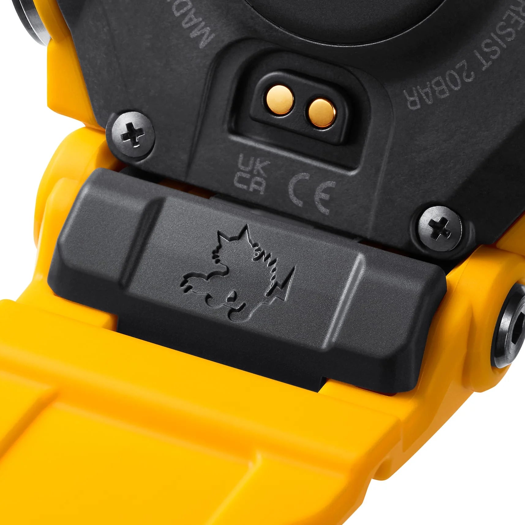 Casio G-Shock Master of G Rangeman GPS Solar Watch Yellow