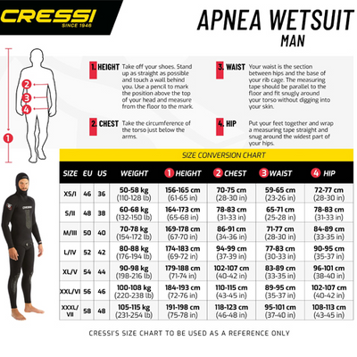 Cressi Apnea Open Cell Wetsuit 3.5mm