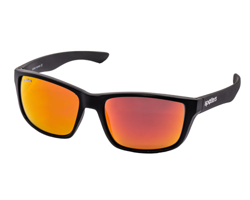 Spotters Rebel Matt Black Frame Polarised Sunglasses