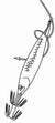 Gillies Metal Squid Jig Shaft