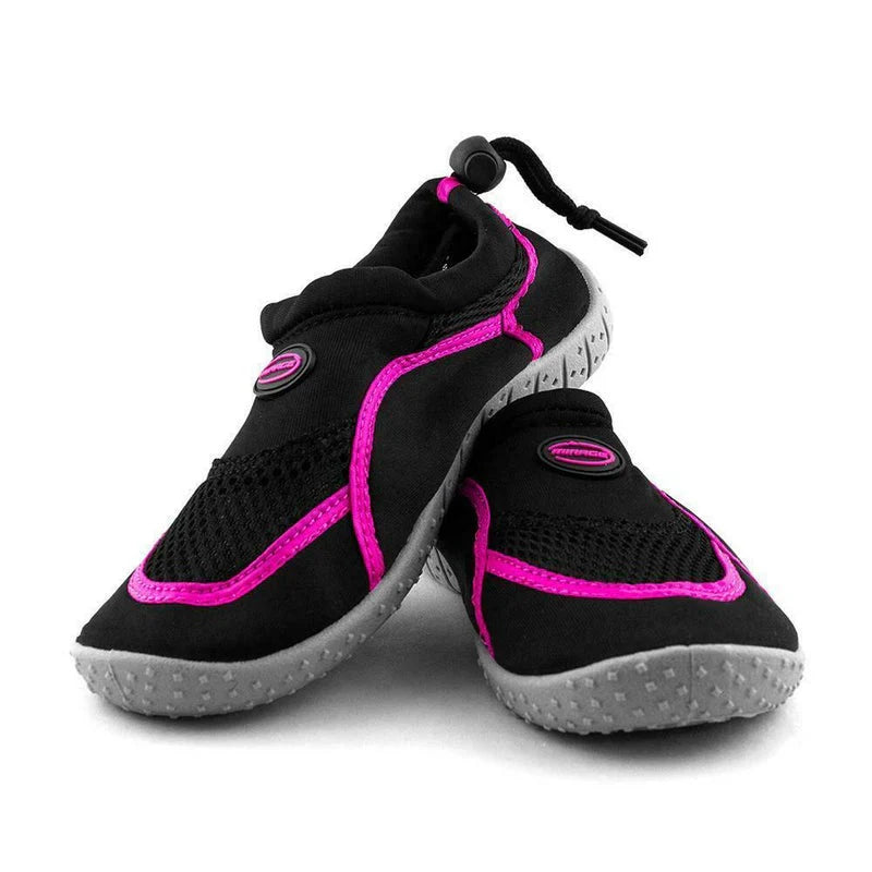 Mirage Aqua Water Shoe Junior Kids Black Pink
