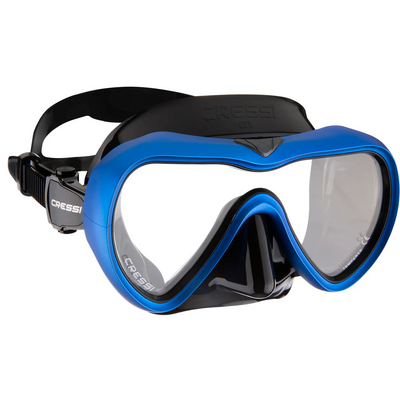 Cressi A1 Anti Fog Epsilon Mask Snorkel Dive Set