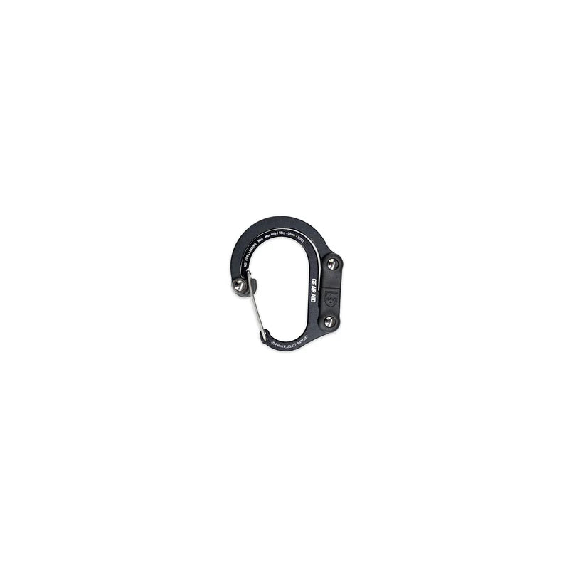 Gear Aid Heroclip Carabiner Stealth Black