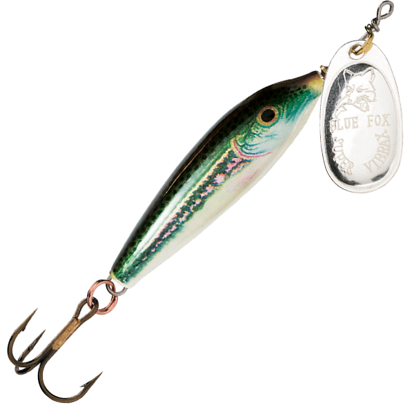 Blue Fox Minnow Trout Spinner Lure 2cm