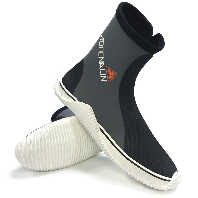 Adrenaline White Sole Non Mark Dive Zip Boot