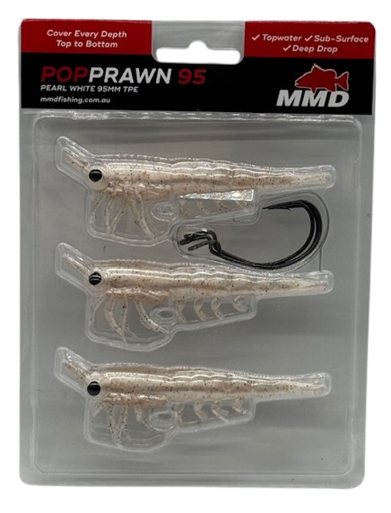 Mmd Pop Prawn Soft Plastic Lure 95mm