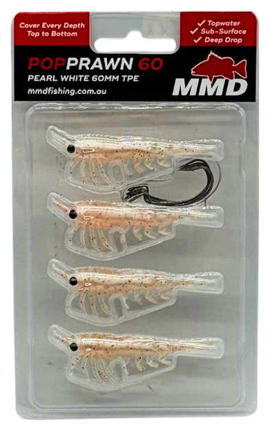 Mmd Pop Prawn Soft Plastic Lure 60Mm