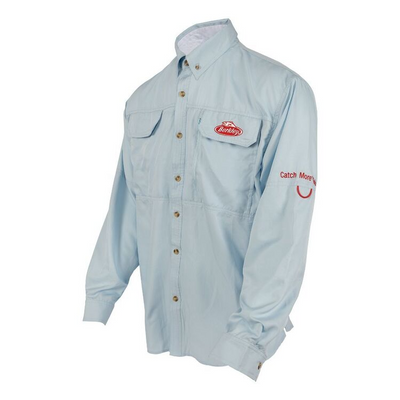 Berkley Blue Vented Fishing Shirt