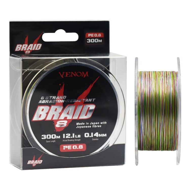 Venom V-Braid Multi Colour 300m