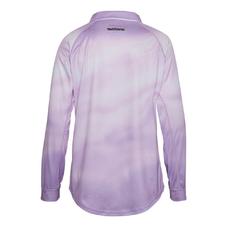 Shimano Ladies Sublimated Shirt Lilac