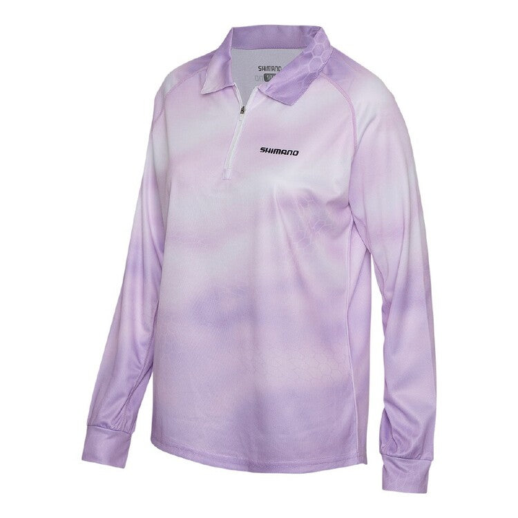 Shimano Ladies Sublimated Shirt Lilac