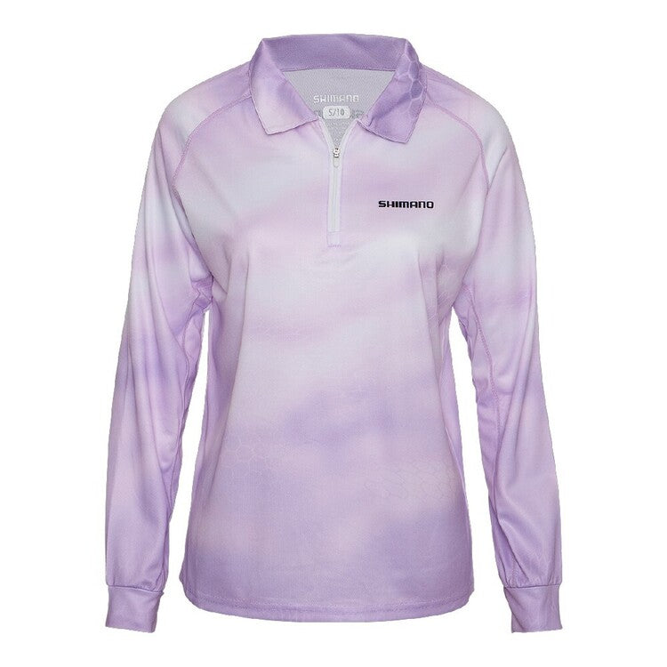 Shimano Ladies Sublimated Shirt Lilac