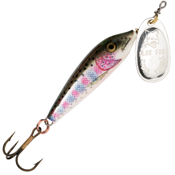 Blue Fox Minnow Trout Spinner Lure 2cm