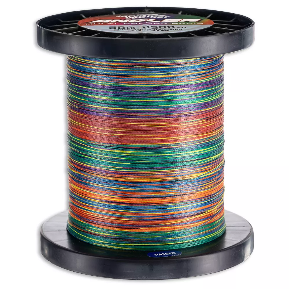 Jarvis Walker Angler Braid Multi Colour 3500yd