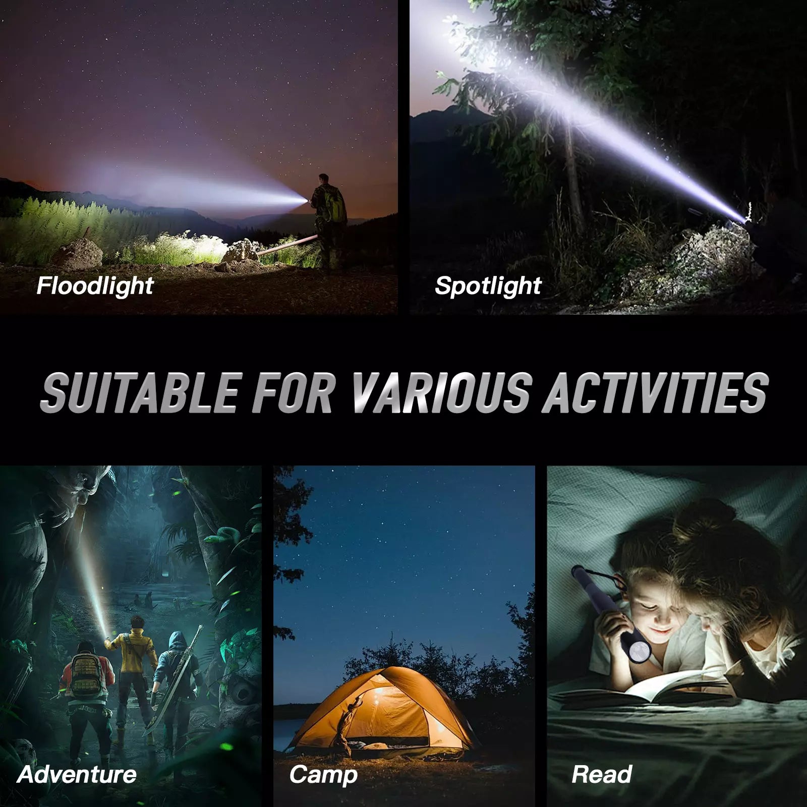 Brillar Aluminium Safety Security Torch