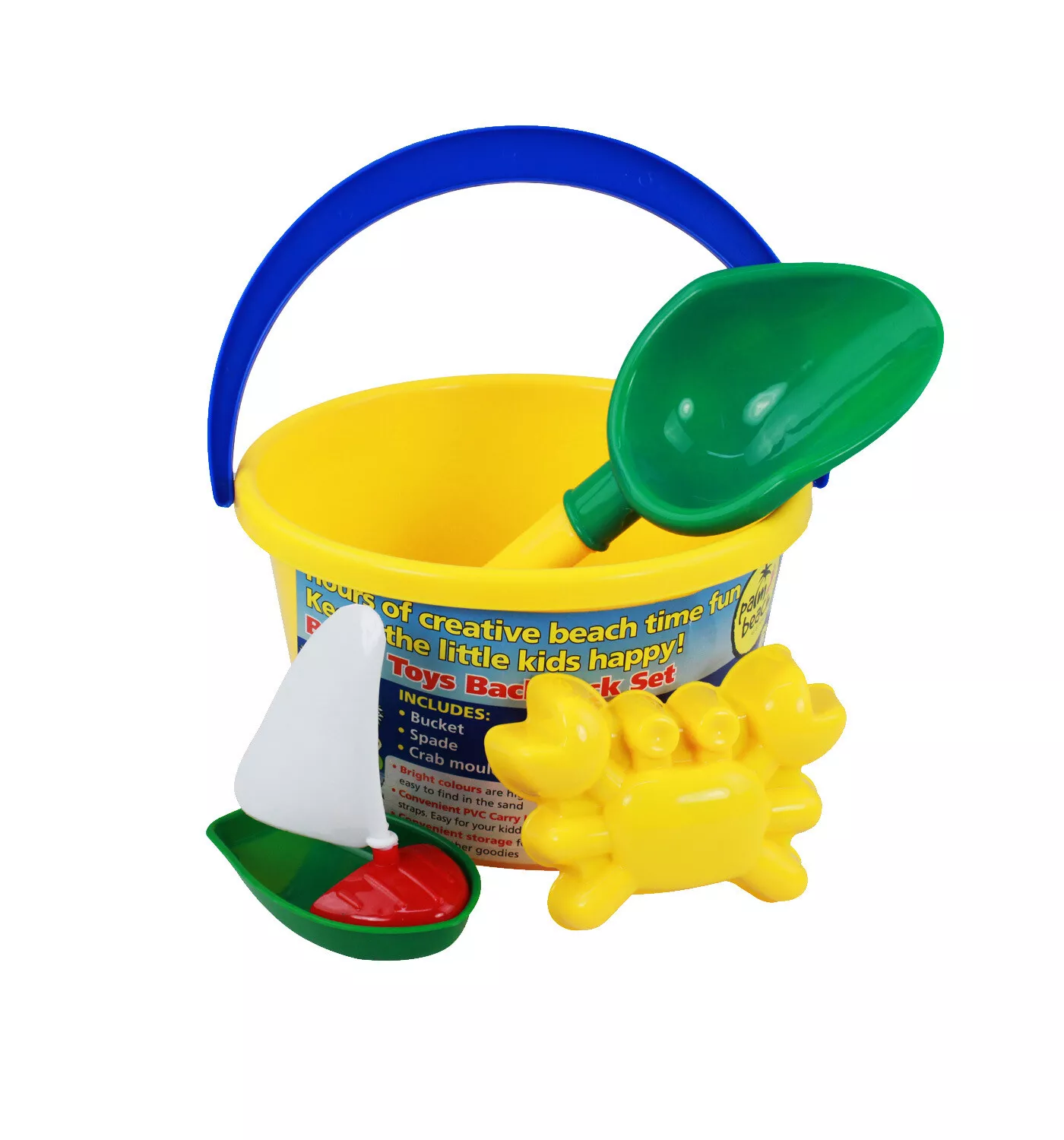 Palm Beach Backpack Beach Toy Set