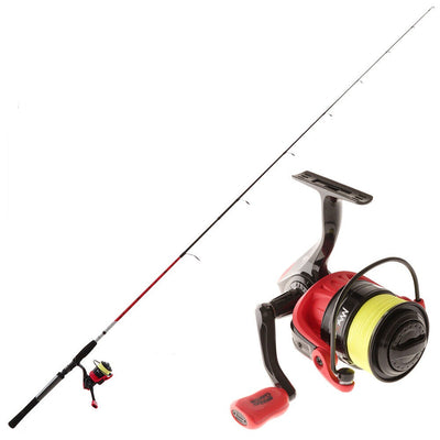 Abu Garcia Max X Performance Spinning Combo Fully Spooled with Braid