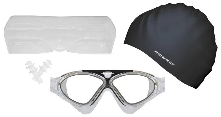 Mirage Adult Lethal Swimming Goggles Pack Black