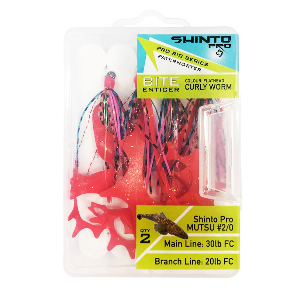 Shinto Pro Bite Enticer Paternoster Circle Hook Snatch Pre Tied Rig Medium