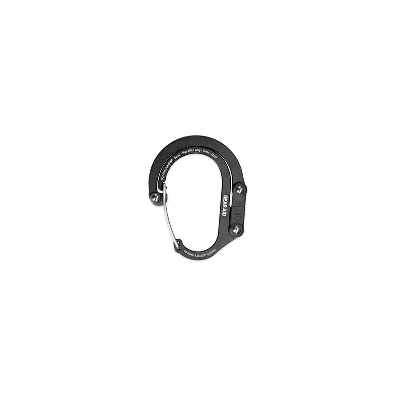 Gear Aid Heroclip Carabiner Stealth Black