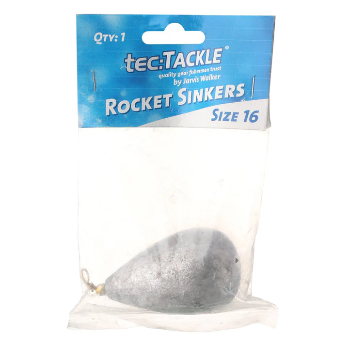 Jarvis Walker Rocket Sinker with Swivel Attached