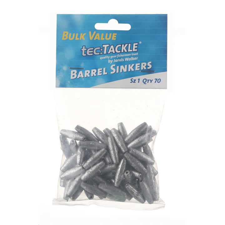 Jarvis Walker Barrel Sinker Bulk Value Pack