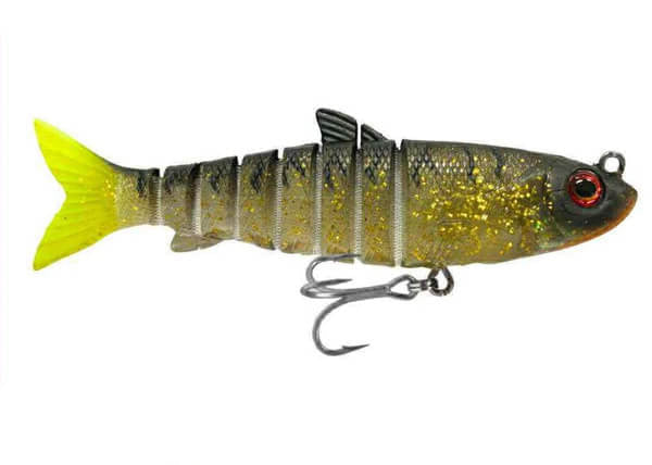 Zerek Live Mullet 4.5 Inch Jointed Soft Plastic Fishing Lure