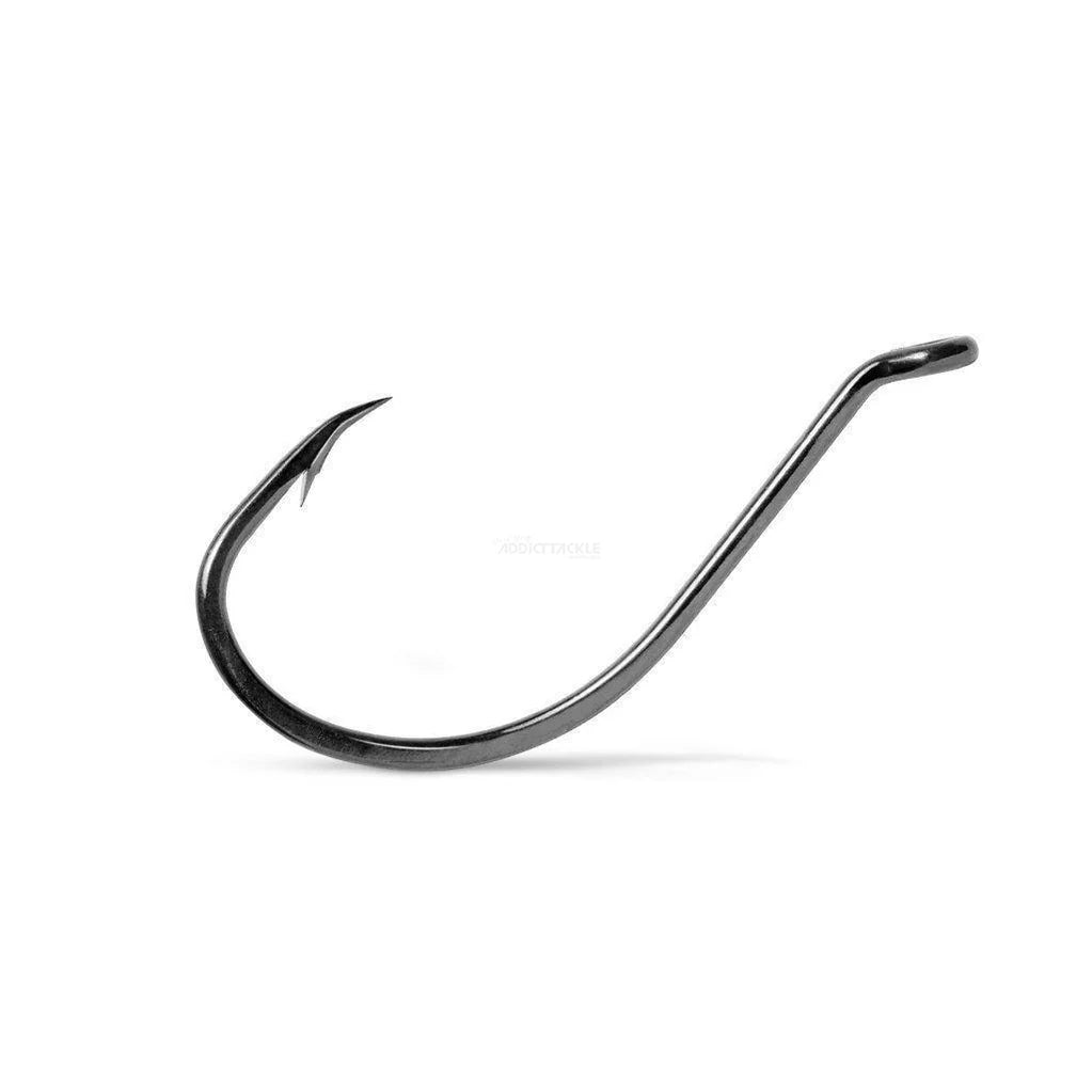 VMC 8299 Octopus Beak Hook Bulk Value 25 Pack Black Nickel