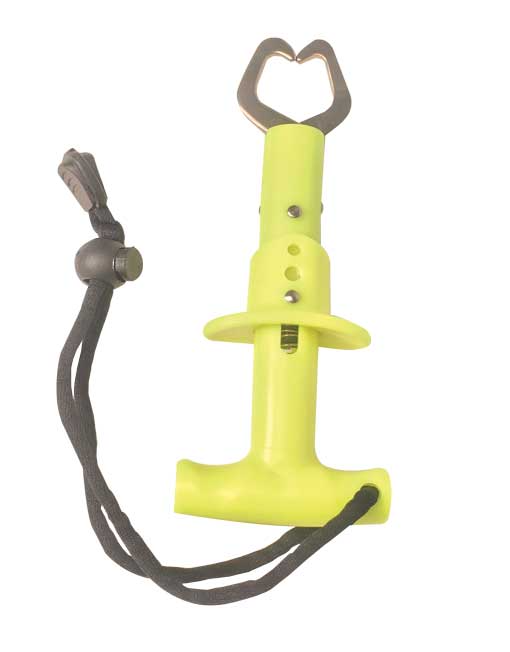 Sea Pro Mini Triggler Lip Grip Fish Handling Tool Yellow
