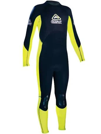 Adrenalin Enduro Steamer Junior Kids Wetsuit 3/2mm Yellow