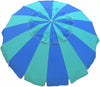 Beachkit Carnivale 240cm Premium Beach Umbrella with Sand Auger UPF50 -10104