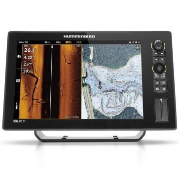 Humminbird Solix 12 Gen 3 G3N MSI+ GPS Chartplotter Sonar Sounder Fishfinder with Coastmaster 104636AU