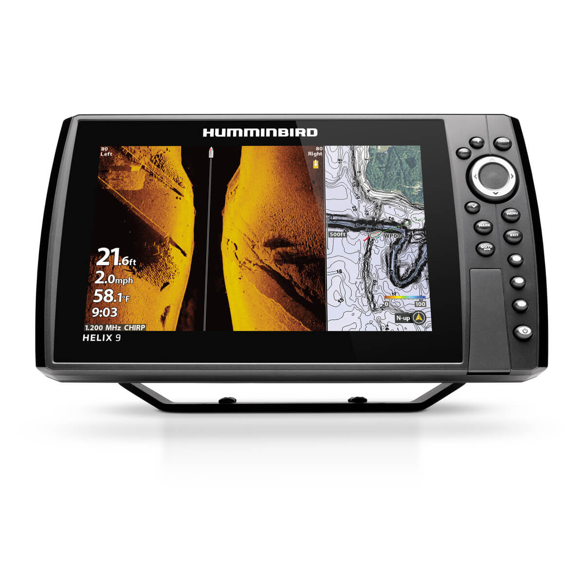 Humminbird Helix 9 CHIRP MEGA SI GPS G3N with Navionics - 104576B