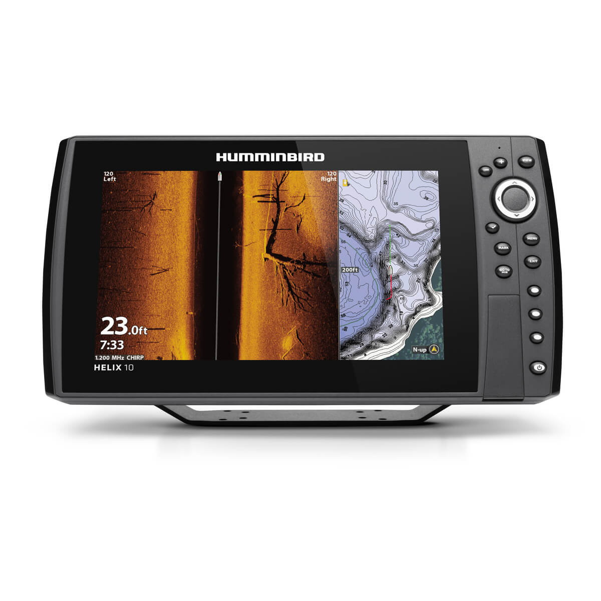 Humminbird Helix 10 CHIRP MEGA SI GPS G3N with Navionics - 104584B