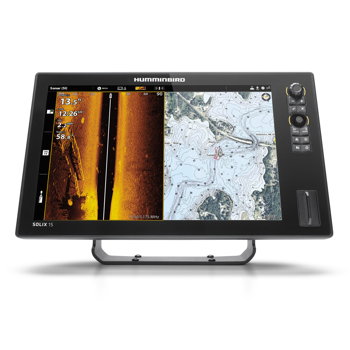 Humminbird Solix 15 CHIRP MEGA SI GPS G2 with Navionics - 104606B