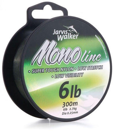 Jarvis Walker Monofilament Green Fishing Line 300m