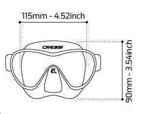 Cressi ZS1 Small Dive Mask