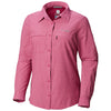 Columbia Irico Long Sleeve Womens Shirt Haute Pink Heather