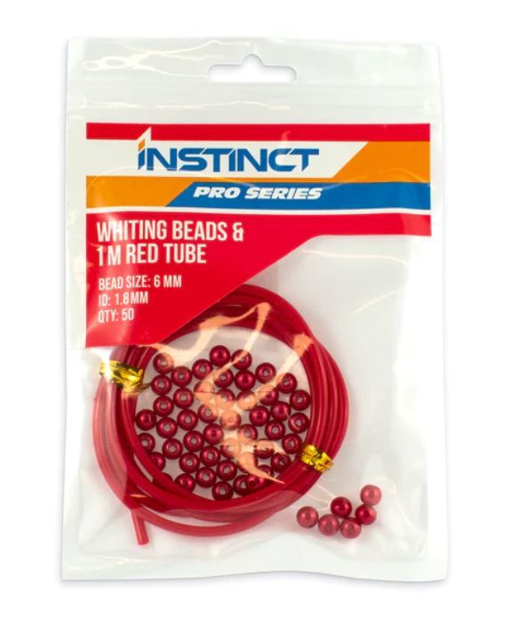 Instinct Pro Whiting Red Beads And Tube Pack - IN248C