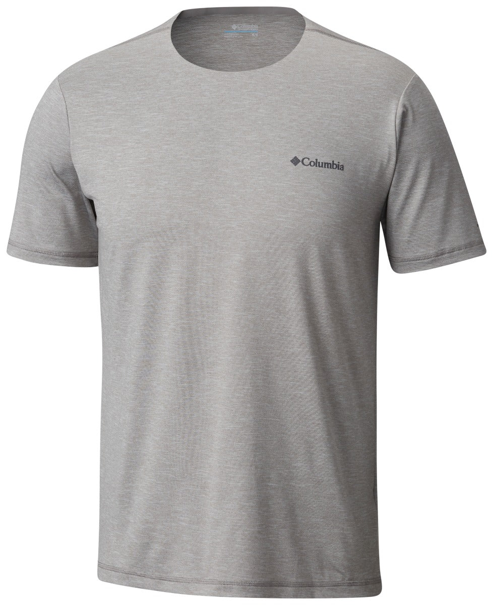 Columbia Tech Trail Short Sleeve Crew Mens Shirt Boulder