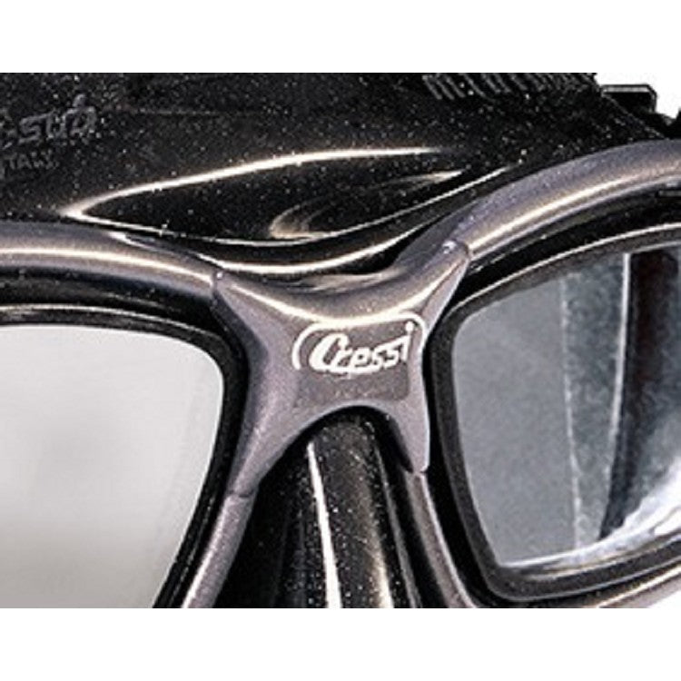 Cressi Minima Ultra Low Volume Deep Diving Mask Black/Black 