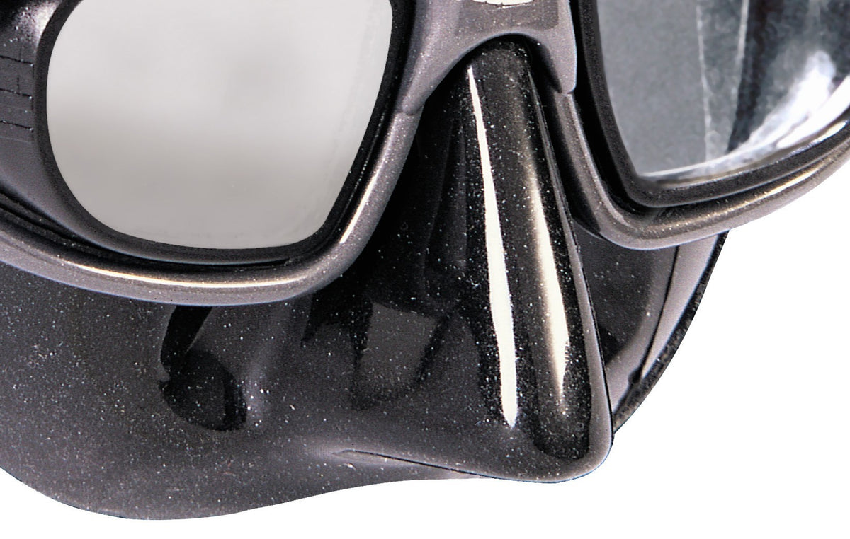 Cressi Minima Ultra Low Volume Deep Diving Mask Black/Black - DS292050