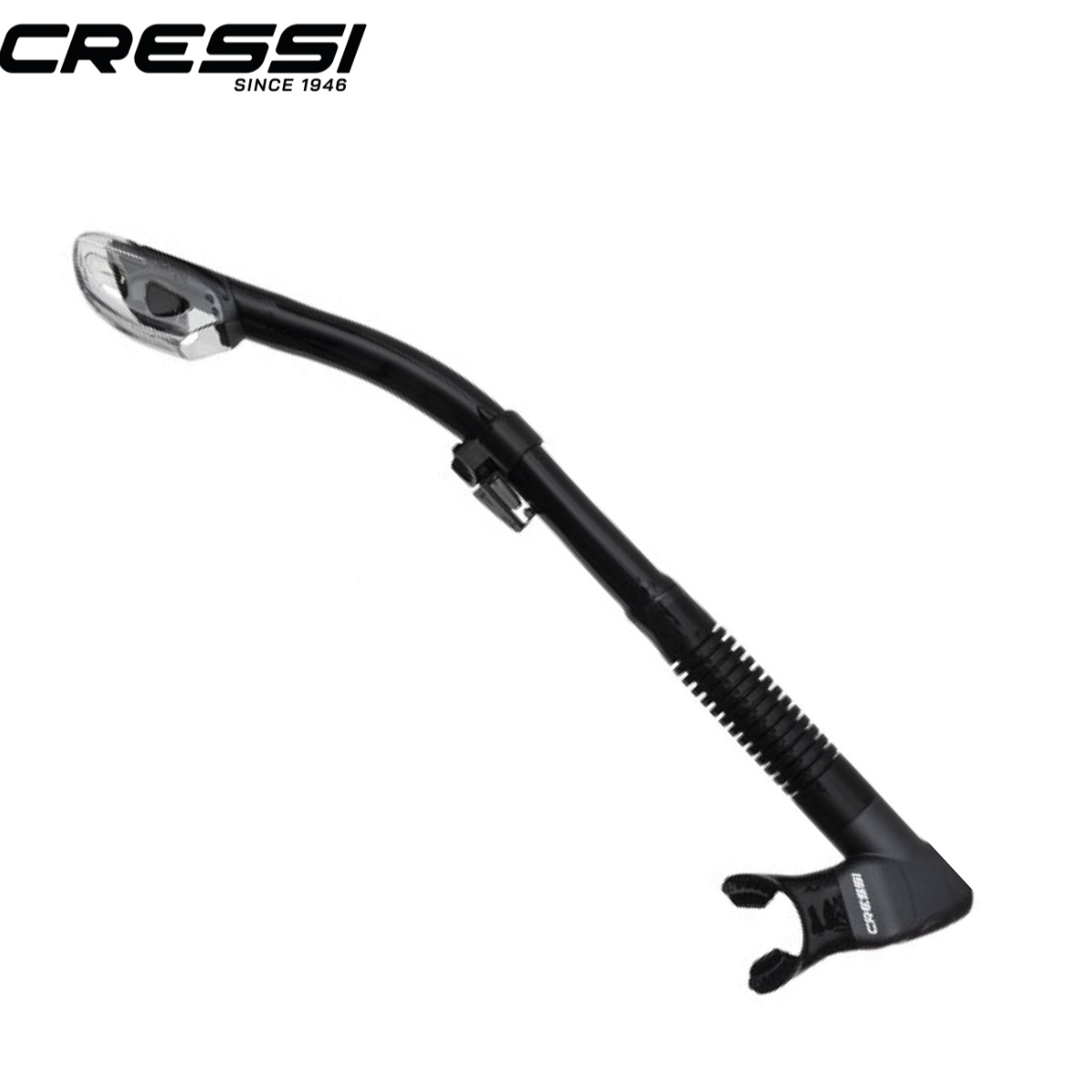 Cressi Epsilon SPE Performace Dry Snorkel Black Black ES280550