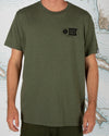 Salty Crew Alpha Short Sleeve Tee Forest Heather