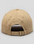 The Mad Hueys Let Us Live Twill Snapback Cap Hat Tan