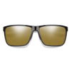 Smith Optics Riptide Black Frame Glass Polarised Bronze Mirror Lens Performance Sunglasses