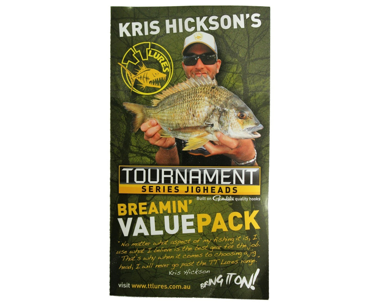 Tackle Tactics Lures Tournament Series Breamin Pack