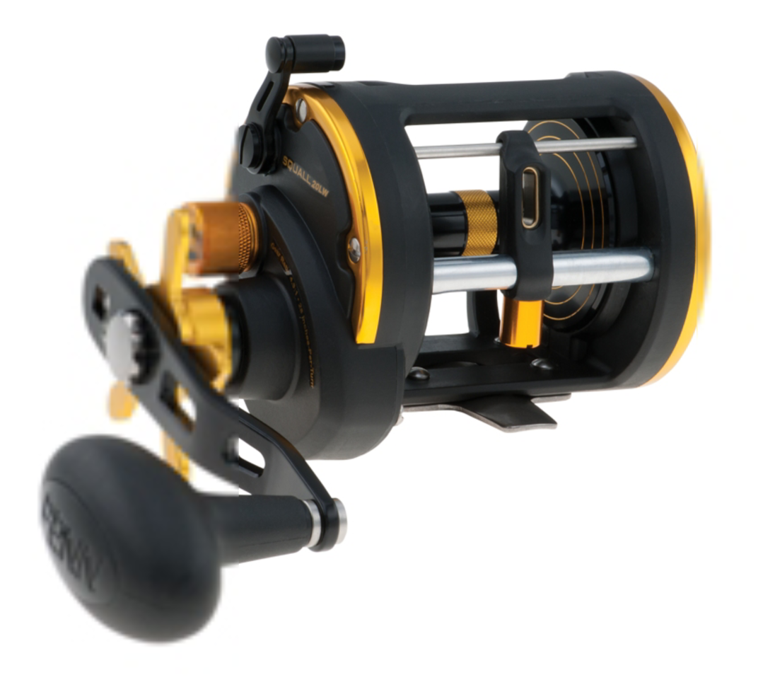 Penn Squall Level Wind Star Drag Overhead Reel