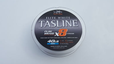 Tasline Elite White 300M Braided Fishing Line