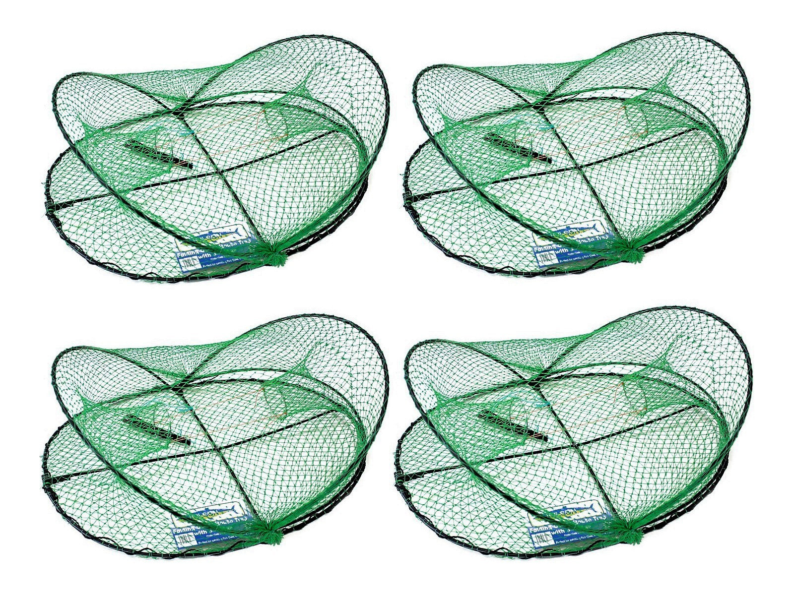 4 Pack Wilson Folding Opera House Yabbie Pots
